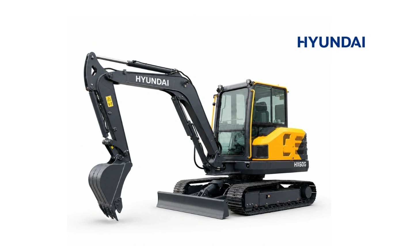 Hyundai Compact Excavator_HX60G