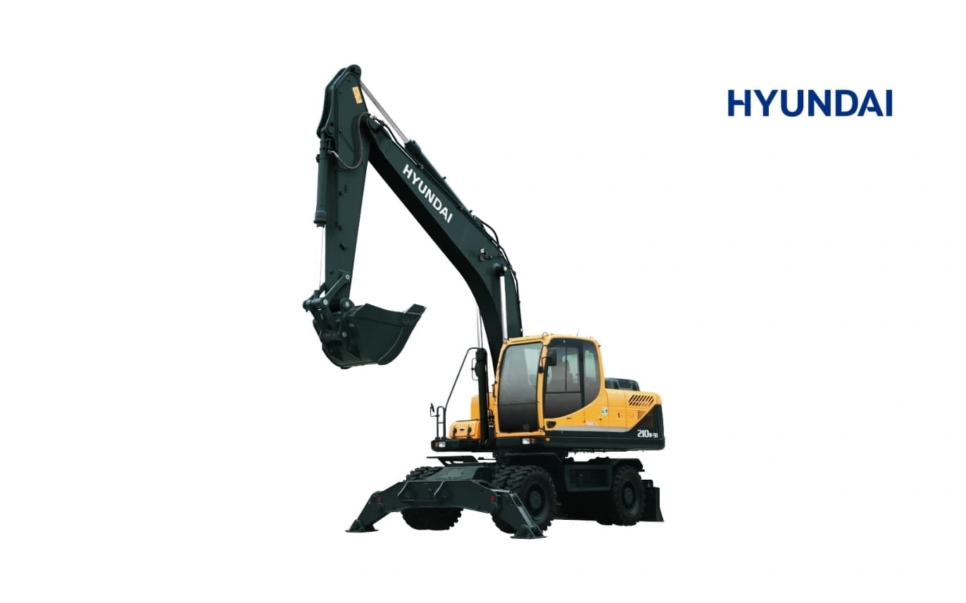 Hyundai Wheel Excavator_R210W-9S