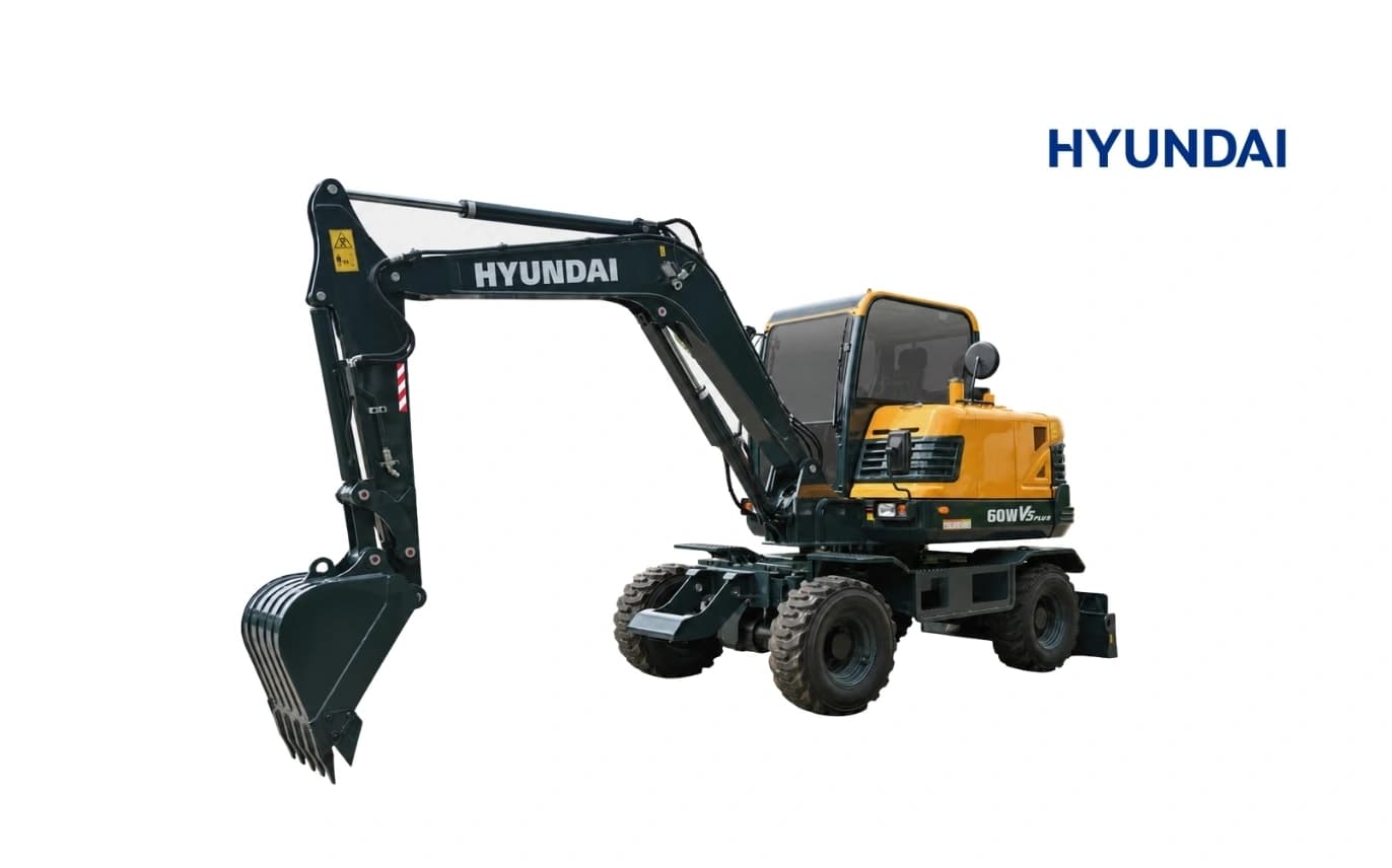 Hyundai Wheel Excavator_R60WVS PRO
